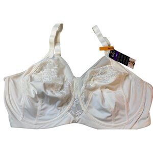 NEW BALI Full Figure DF0065 Underwire Bra Pearl Women Size 44DD